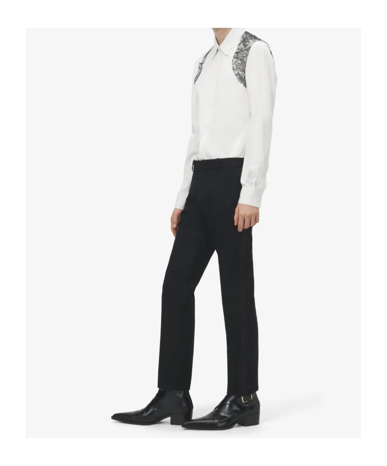 Floral Lace Harness Shirt