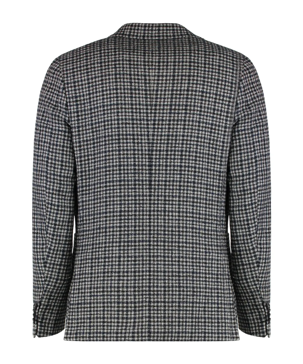 Checked Tailored Blazer