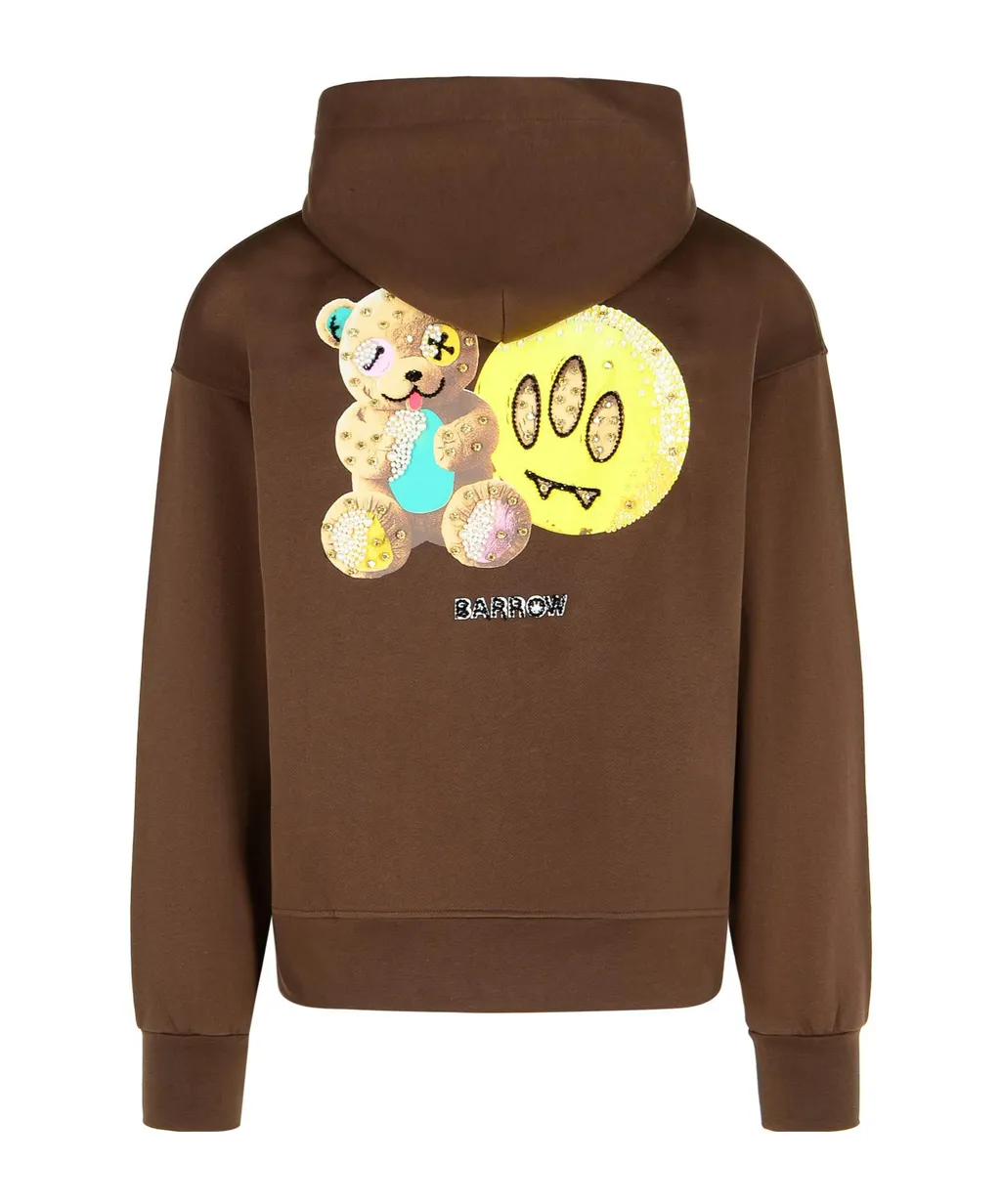 Embellished Hoodie Sweater