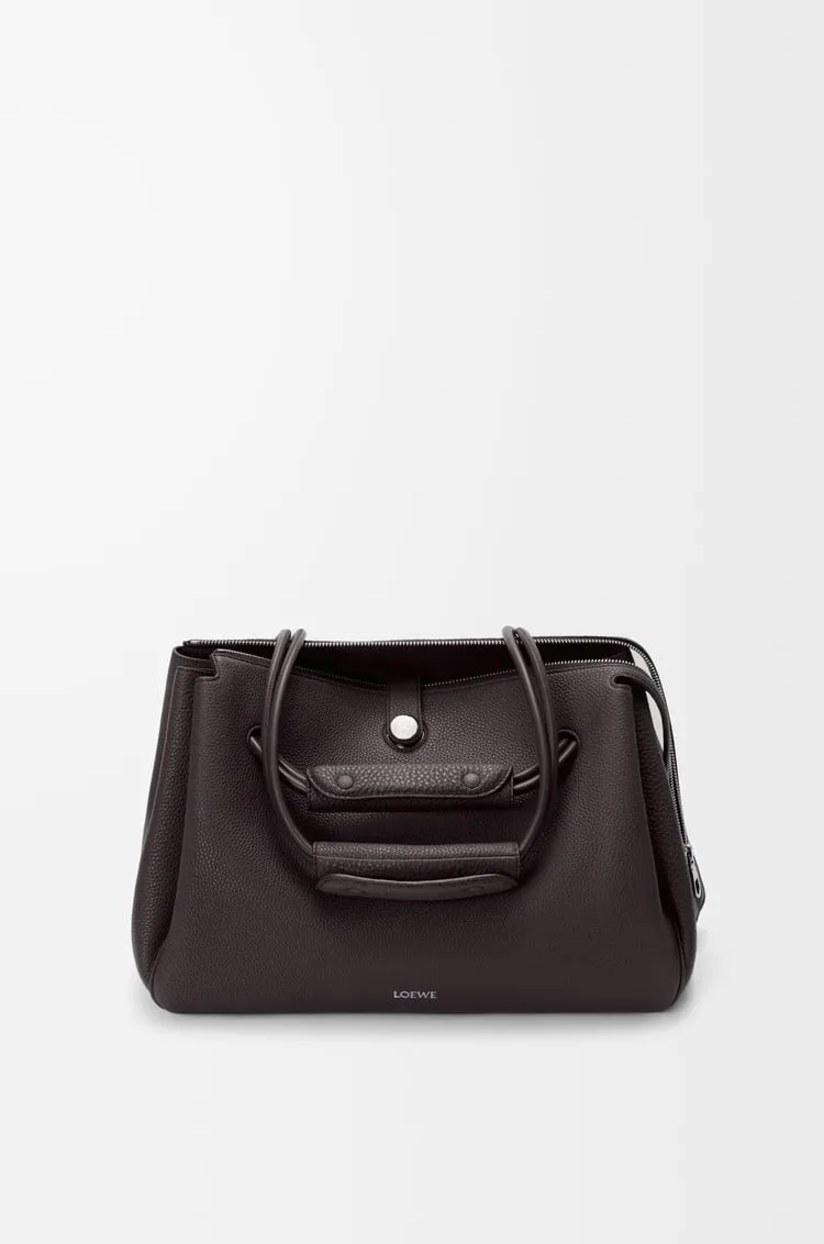Large Madrid Bag In Supple Grained Calfskin