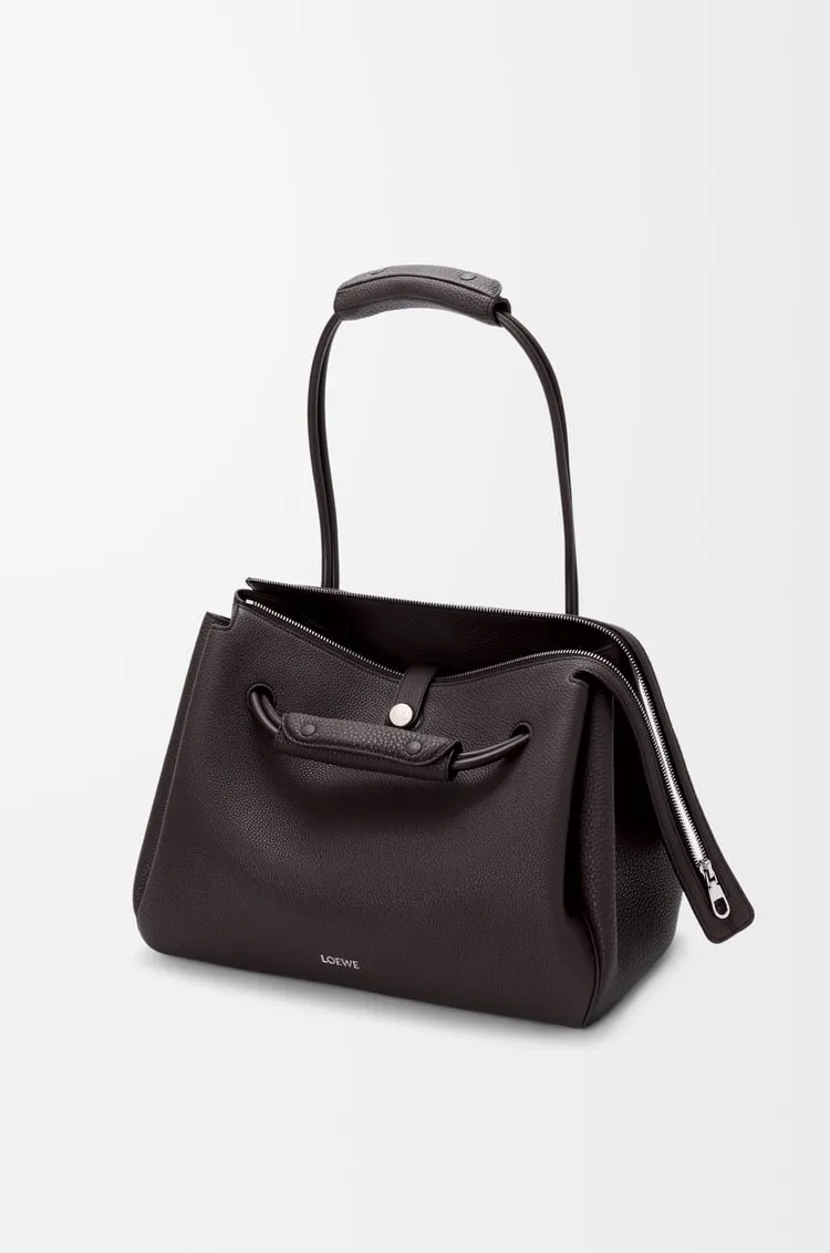 Large Madrid Bag In Supple Grained Calfskin