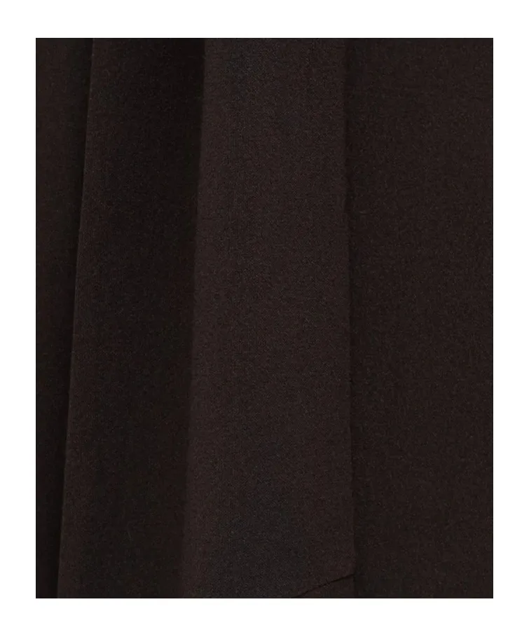 Draped Sleeveless Midi Dress