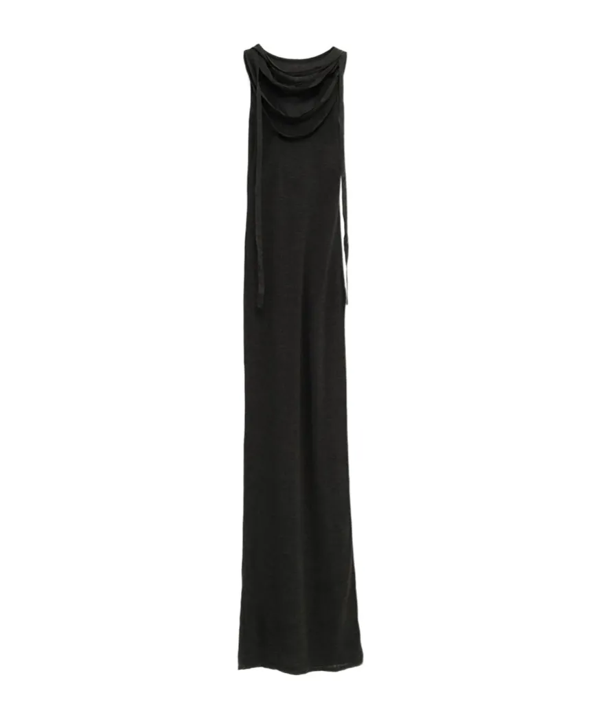 Pleated Sleeveless Dress