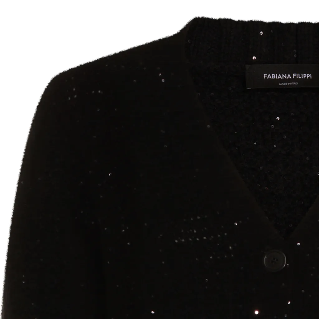 Button Embellished Cardigan