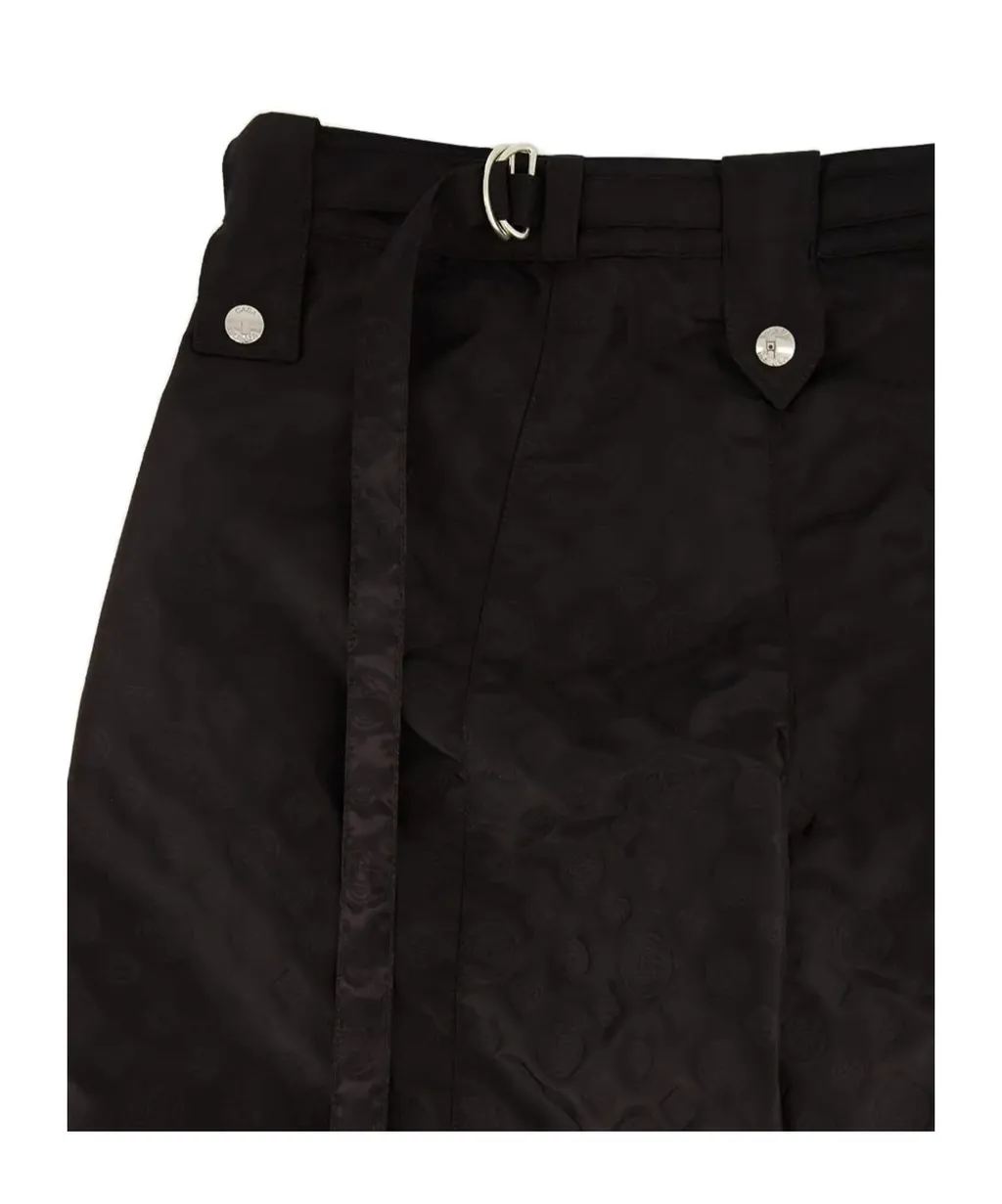 Monogram Wide-Leg Pants