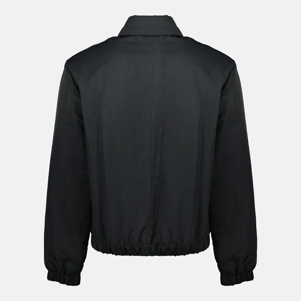 Logo Embossed Zipped Jacket