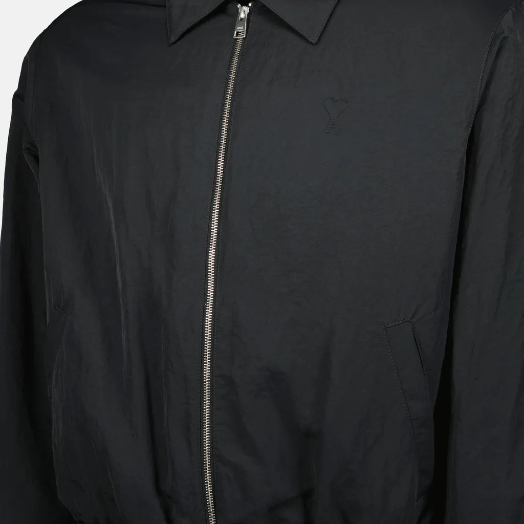 Logo Embossed Zipped Jacket