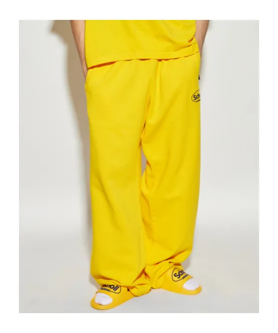 Logo Embroidered Pants