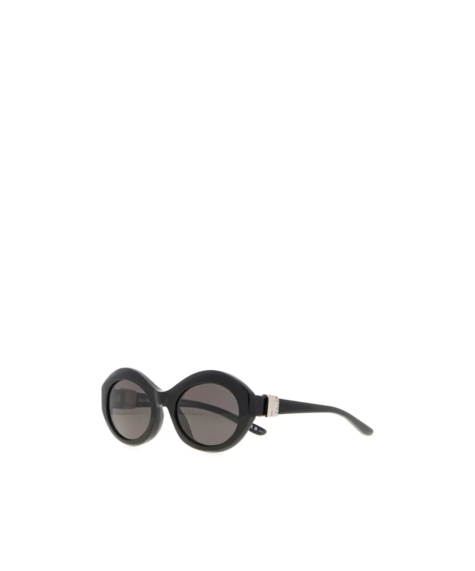 Oval-Frame Sunglasses
