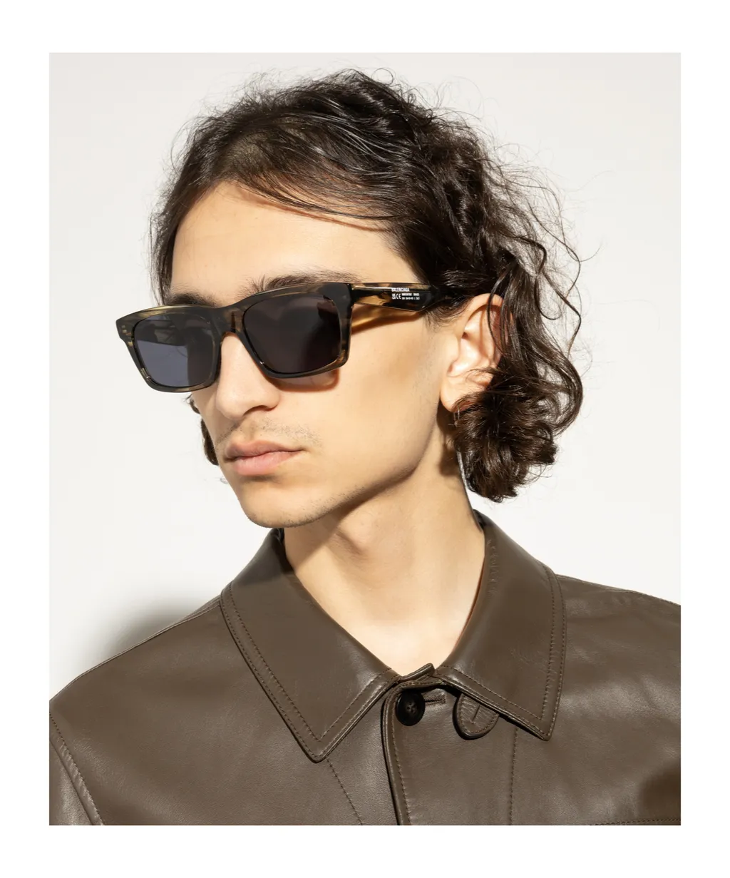 Rectangle-Framed Sunglasses