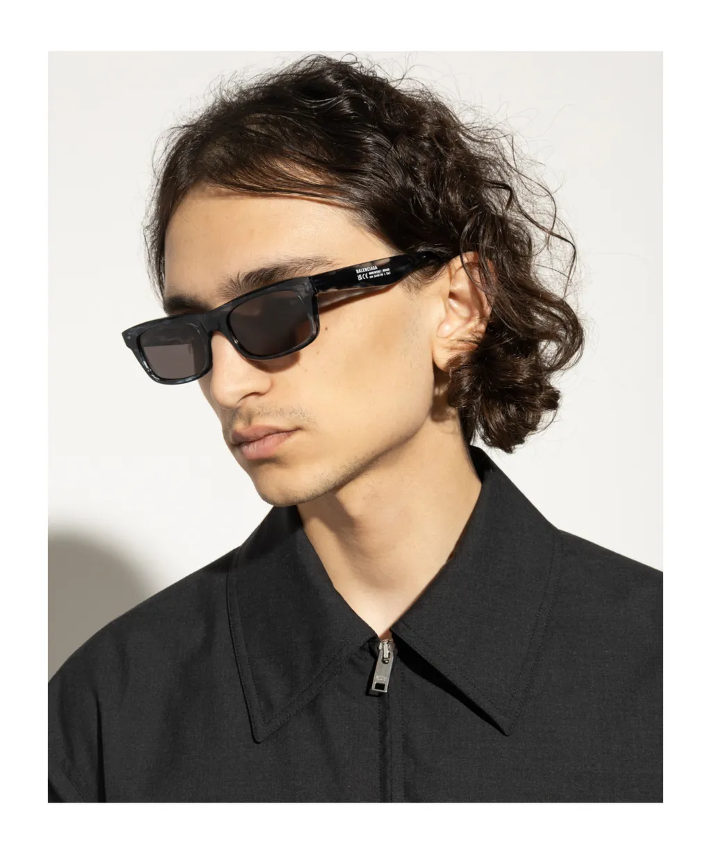 Marble Rectangle Sunglasses
