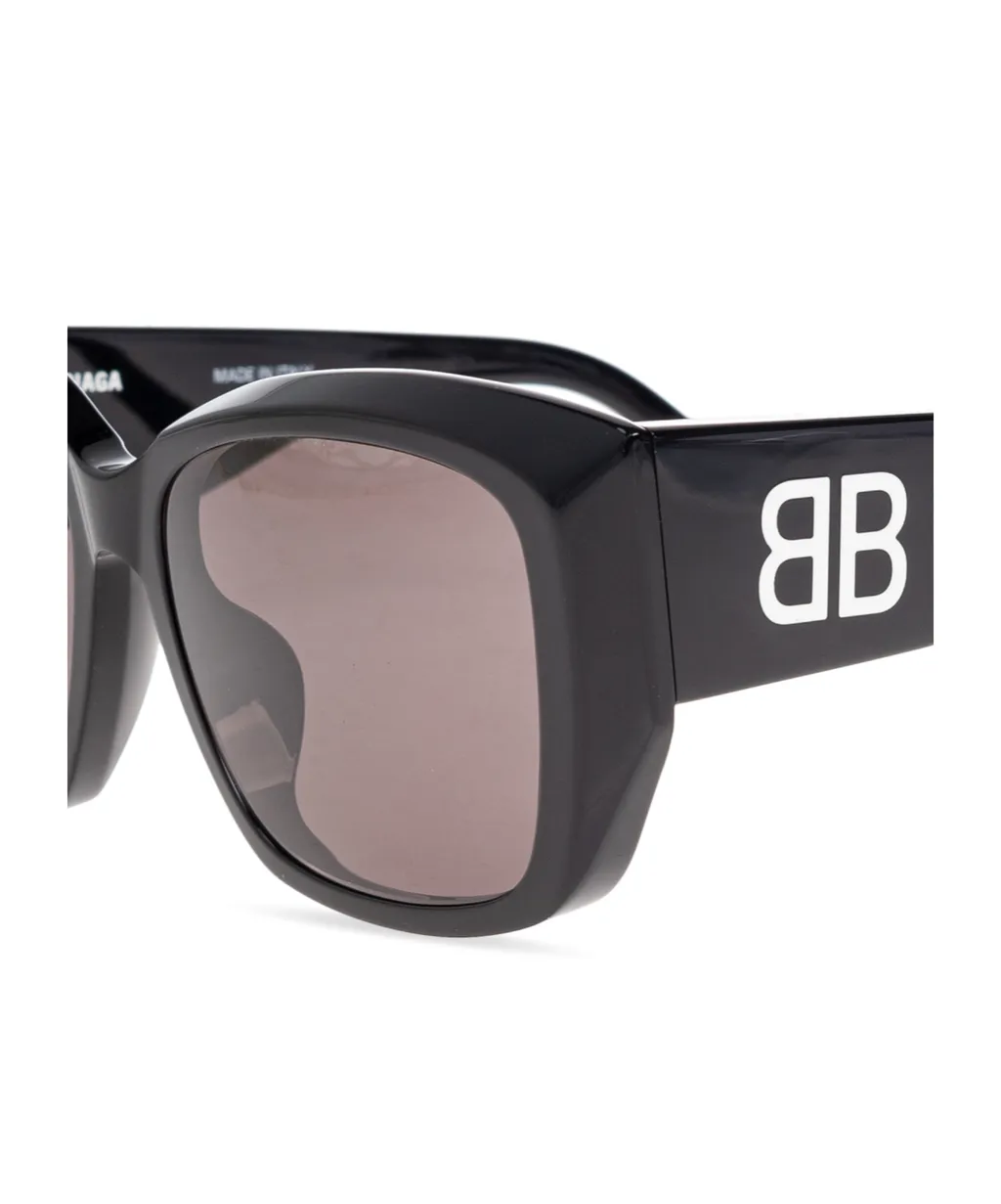 Bb Logo Rectangle Sunglasses