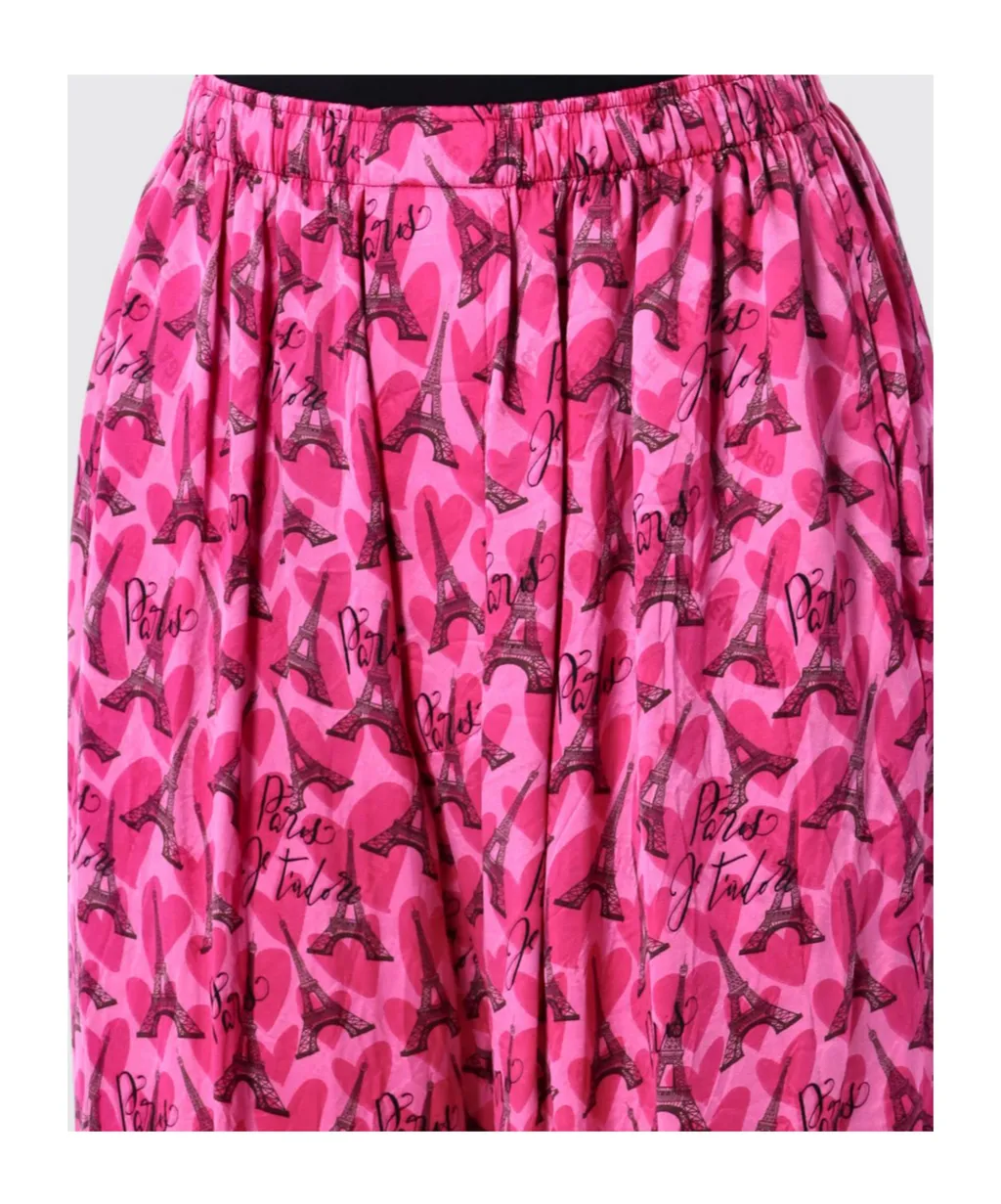 Pants With Branded Print