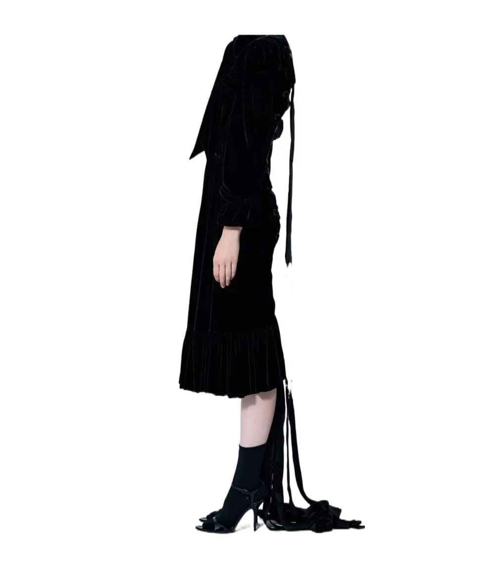 Lace-Up Dress