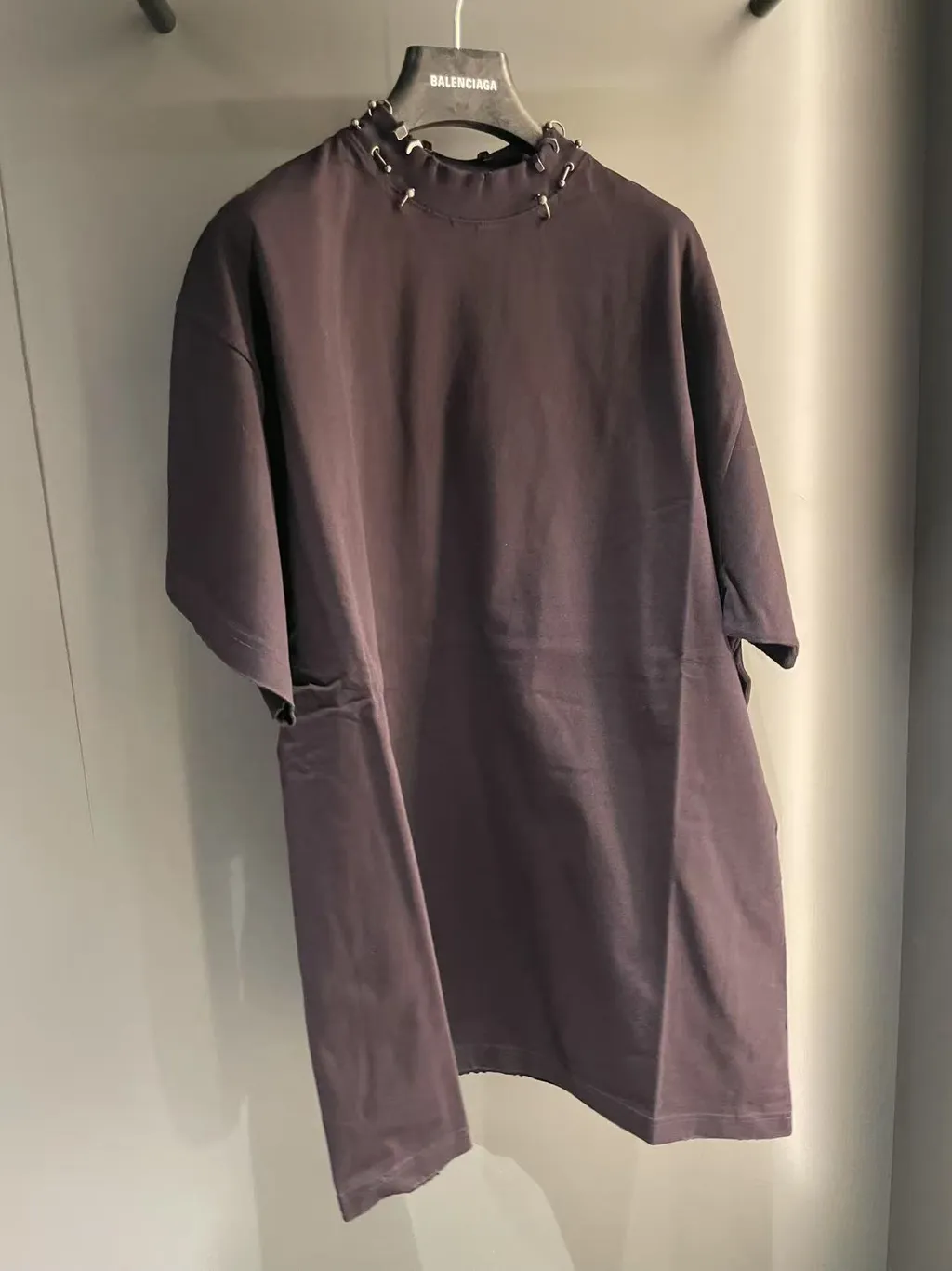 Pierced Oversized T-Shirt