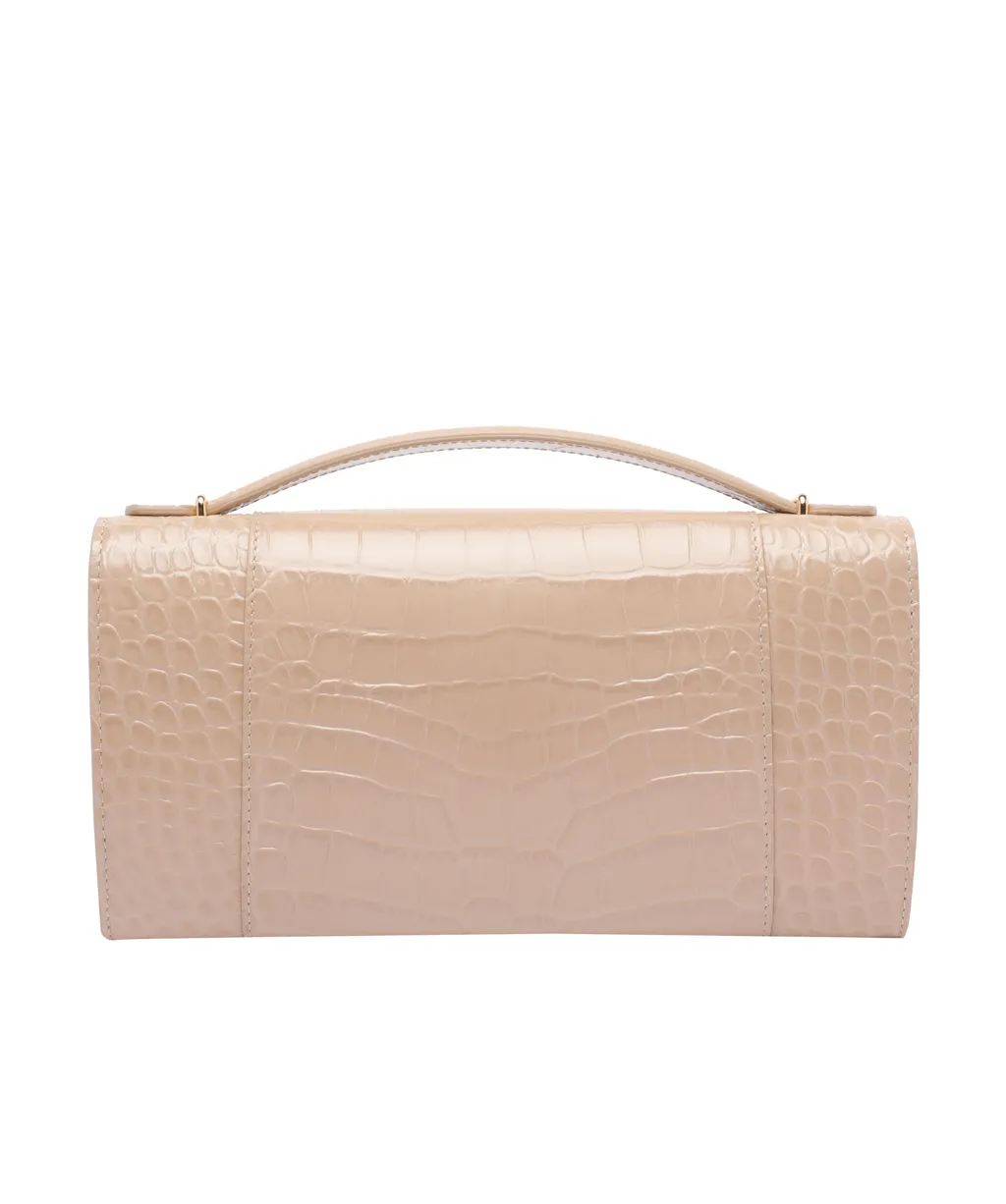 Hourglass Top Handle Bag