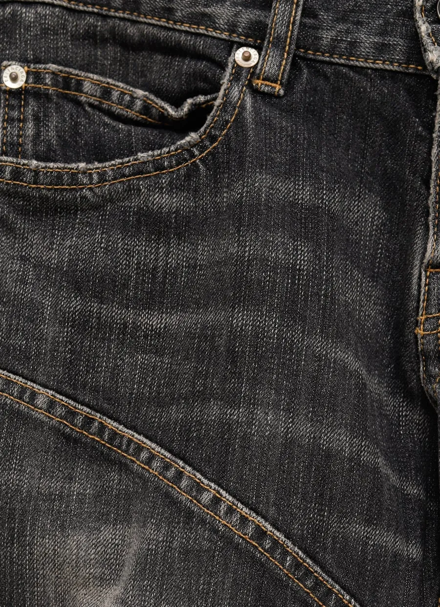 Relief Stitching Jeans