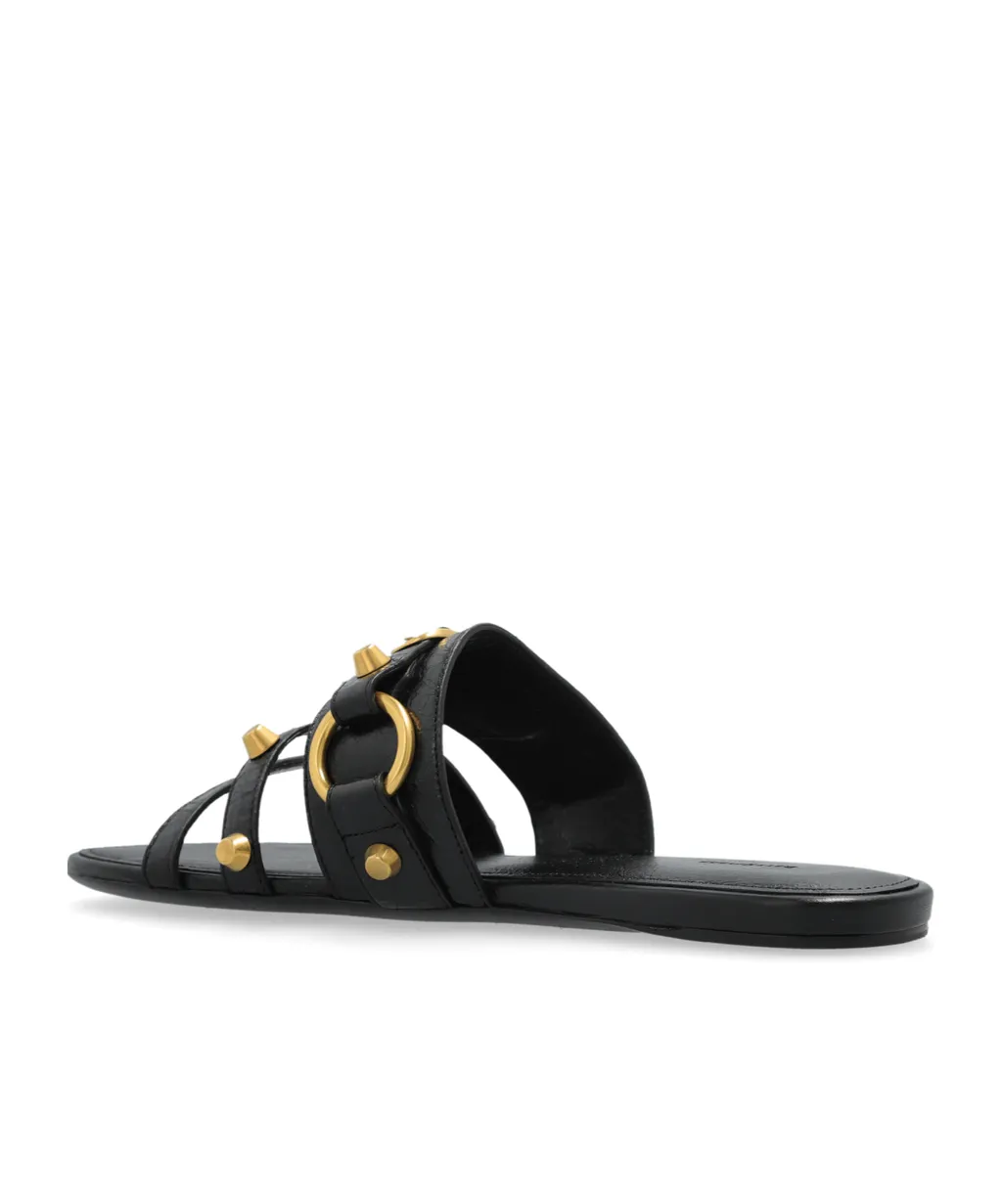Stud Detailed Slip-On Sandals