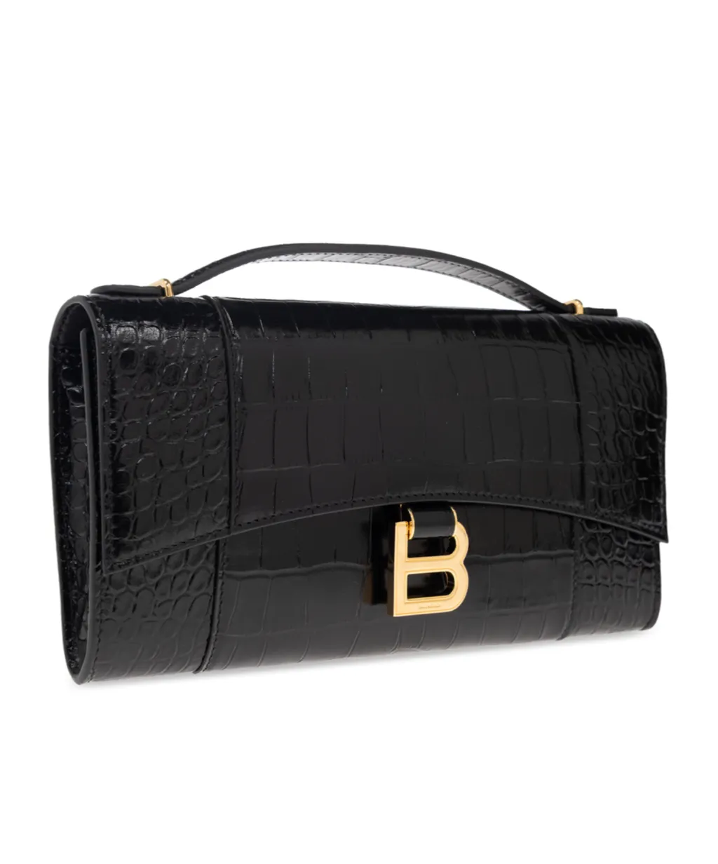 Hourglass Top Handle Bag