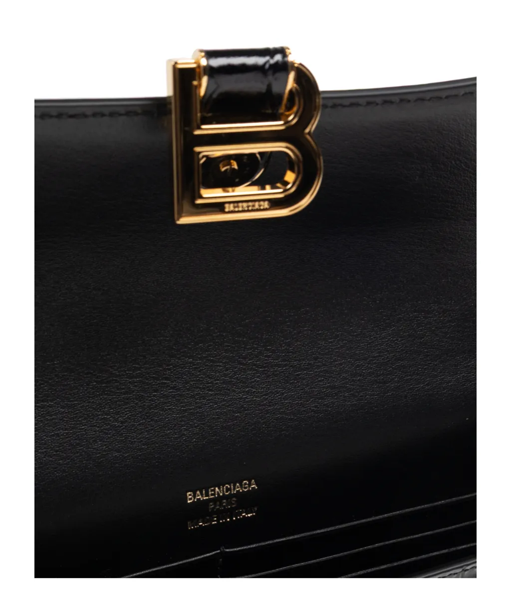 Hourglass Top Handle Bag