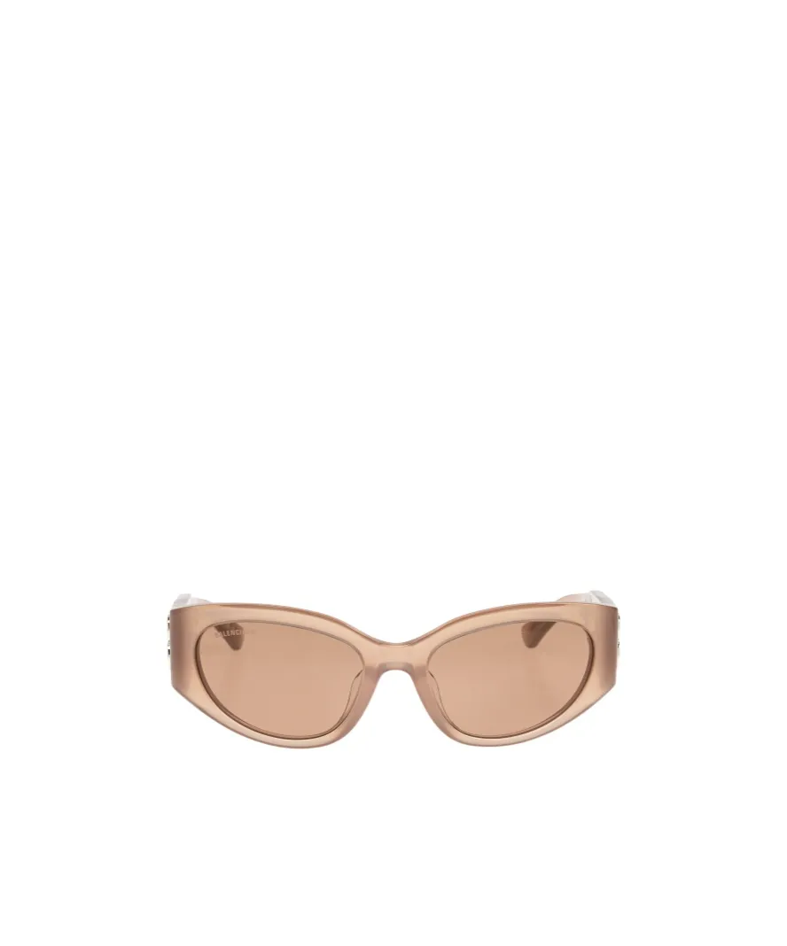 Bossy Cat-Eye Frame Sunglasses