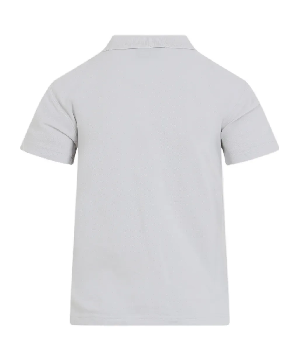 Logo Embroidered Short-Sleeved Polo Shirt