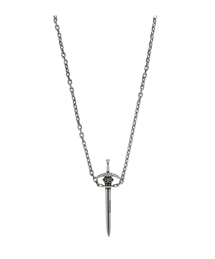 A Sword Shaped Pendant Necklace