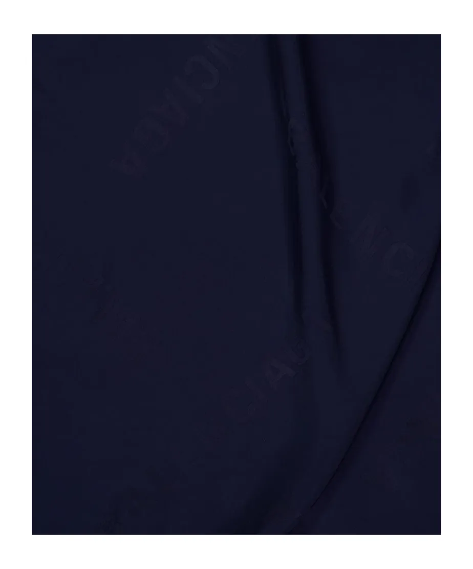 Fluid Jacquard Short-Sleeve Shirt