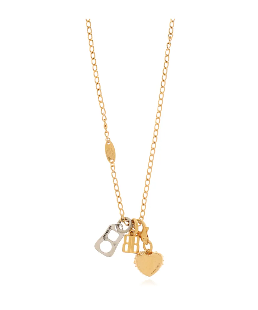 Logo Charms Necklace