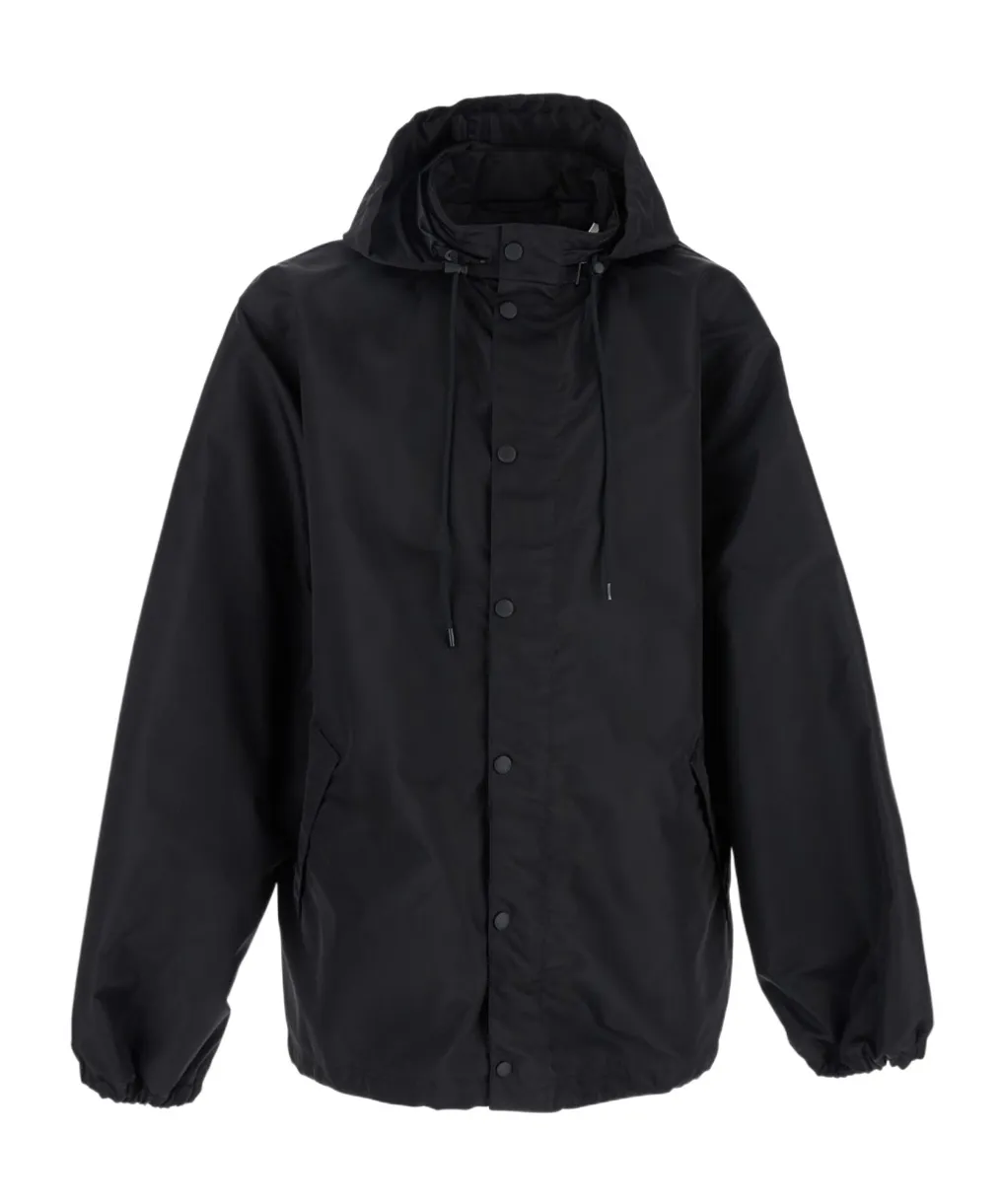 Logo-Tape Windbreaker Jacket