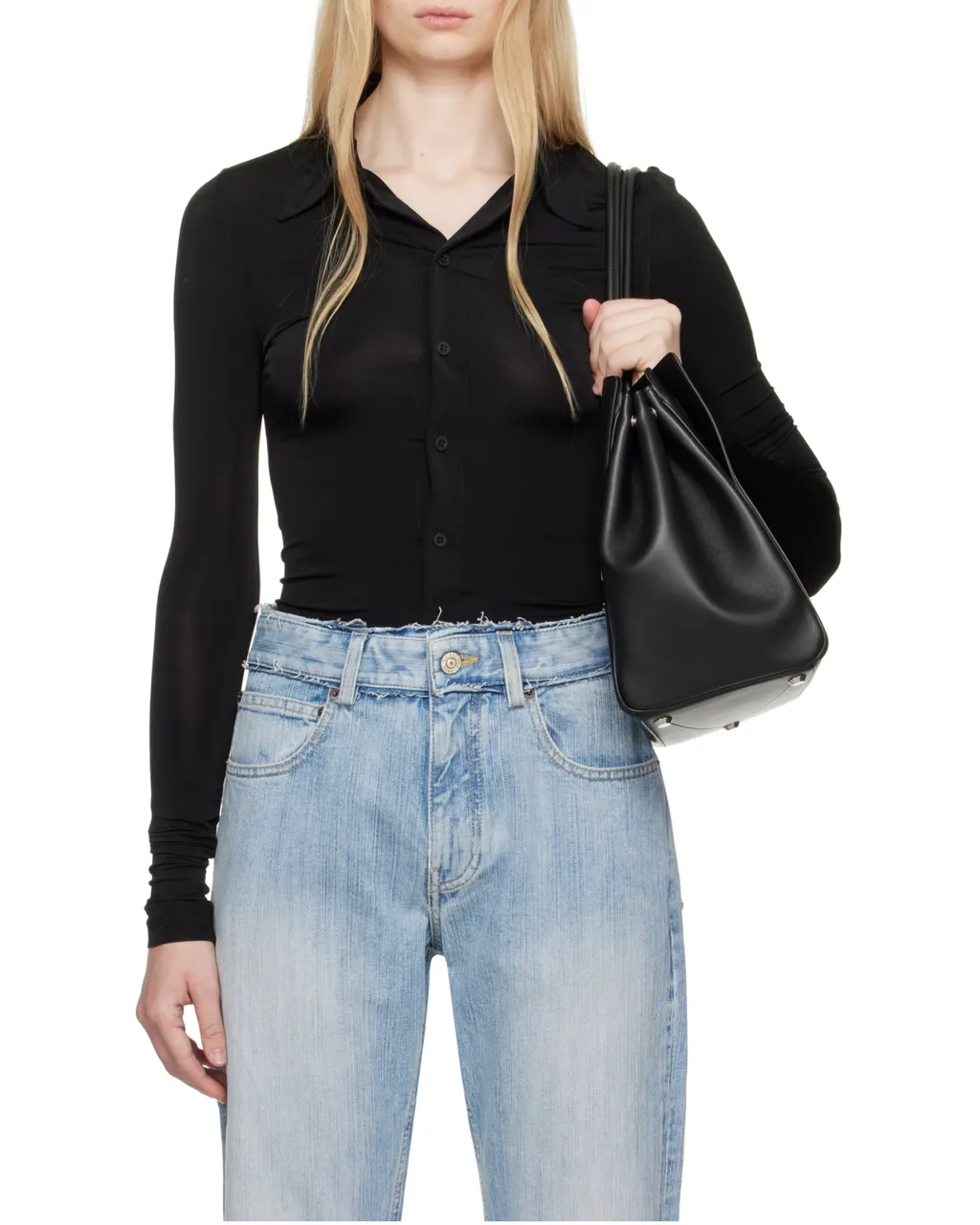 Long-Sleeved Tailored Shirt