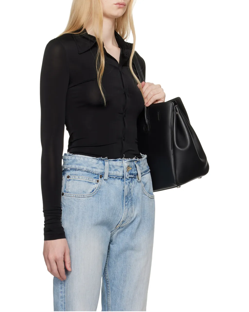 Long-Sleeved Tailored Shirt