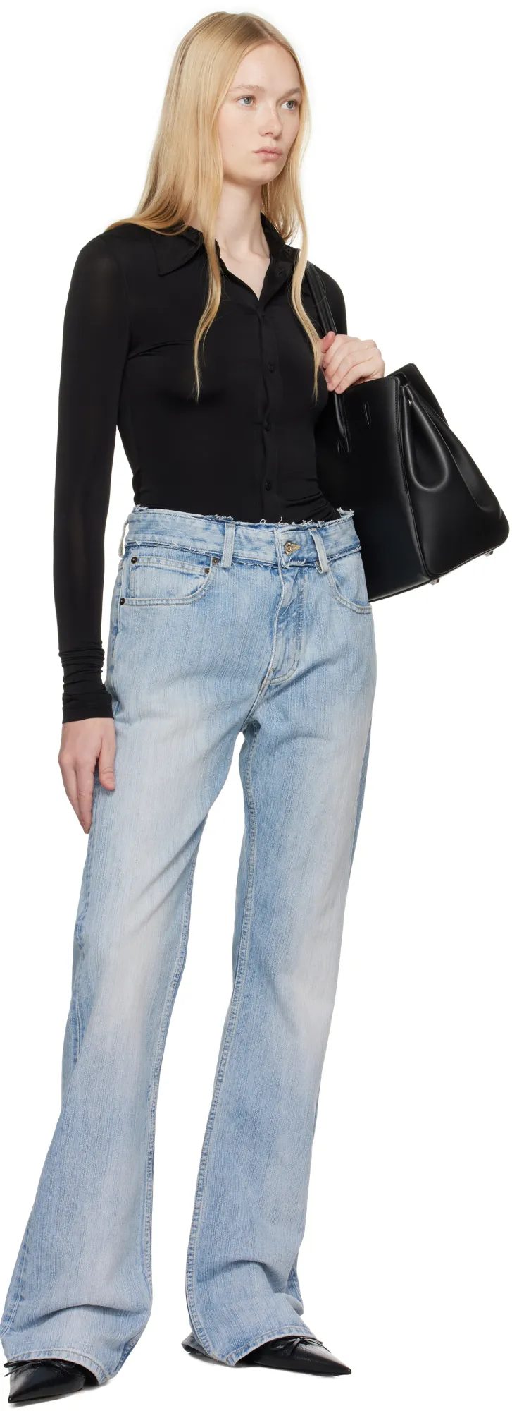 Long-Sleeved Tailored Shirt