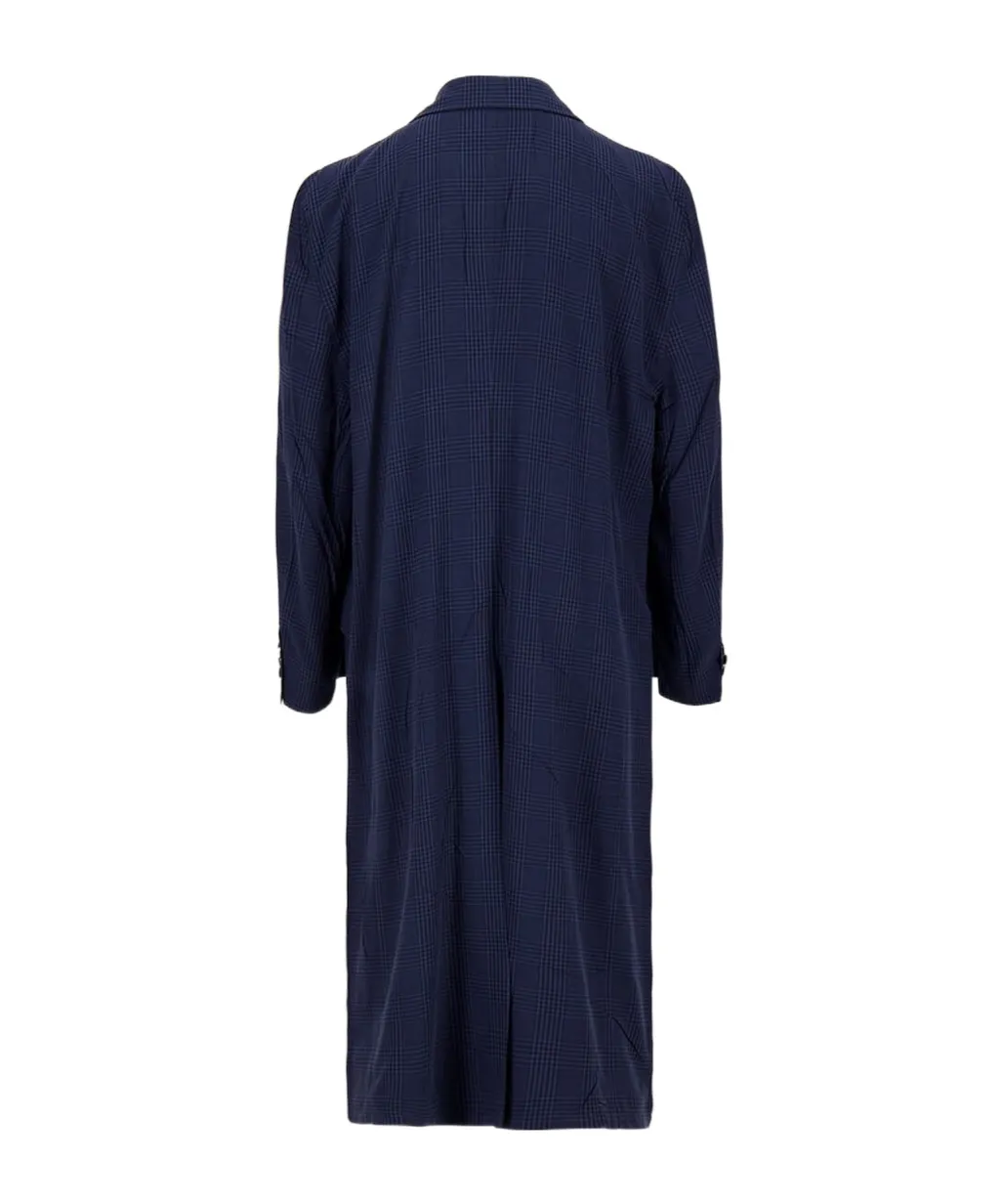Fluid Double-Breasted Coat