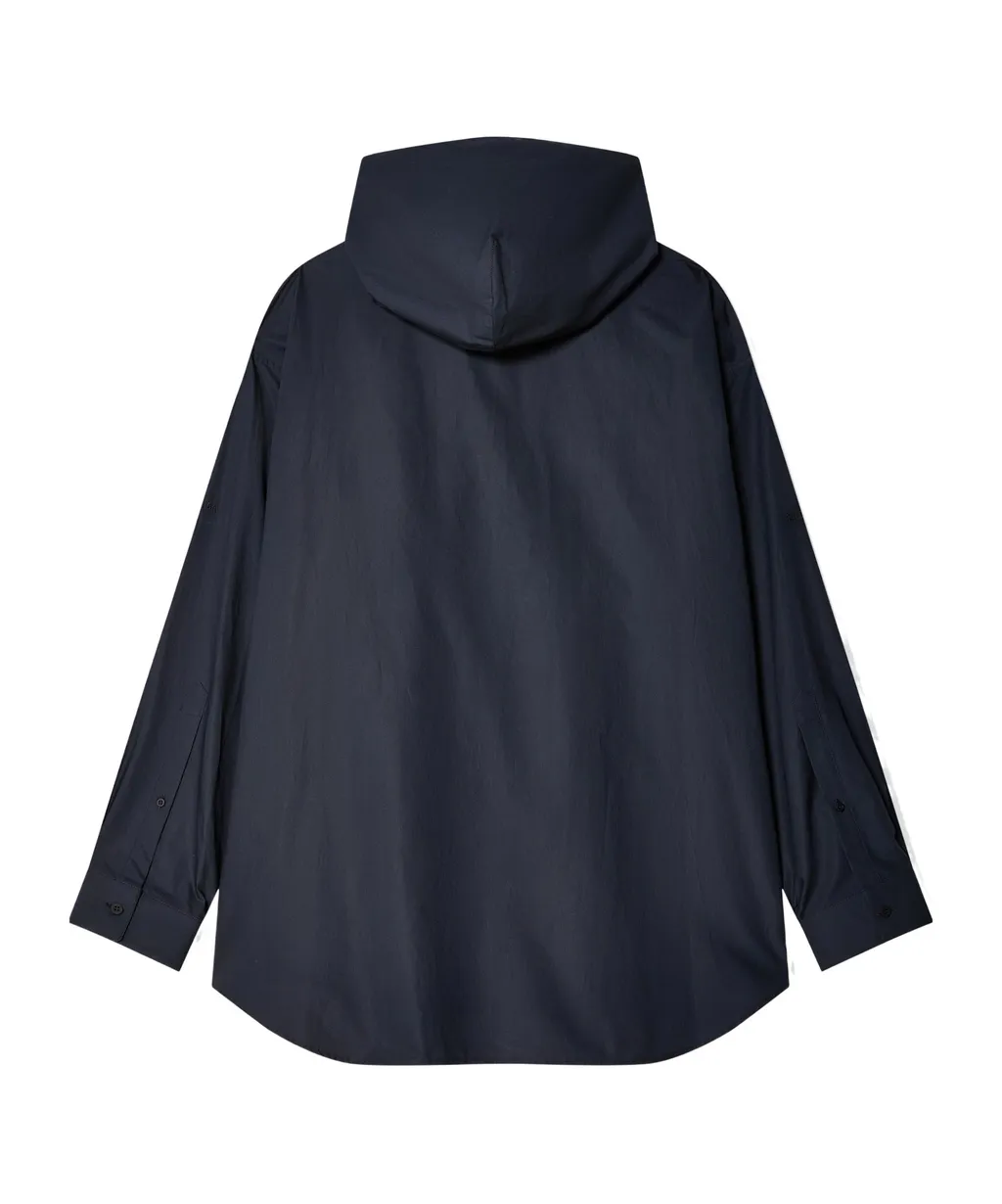 Hooded Oversized Shirt