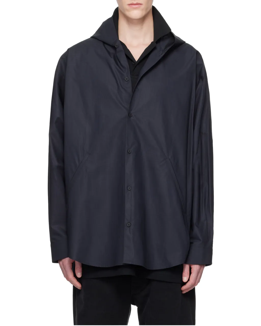 Hooded Oversized Shirt