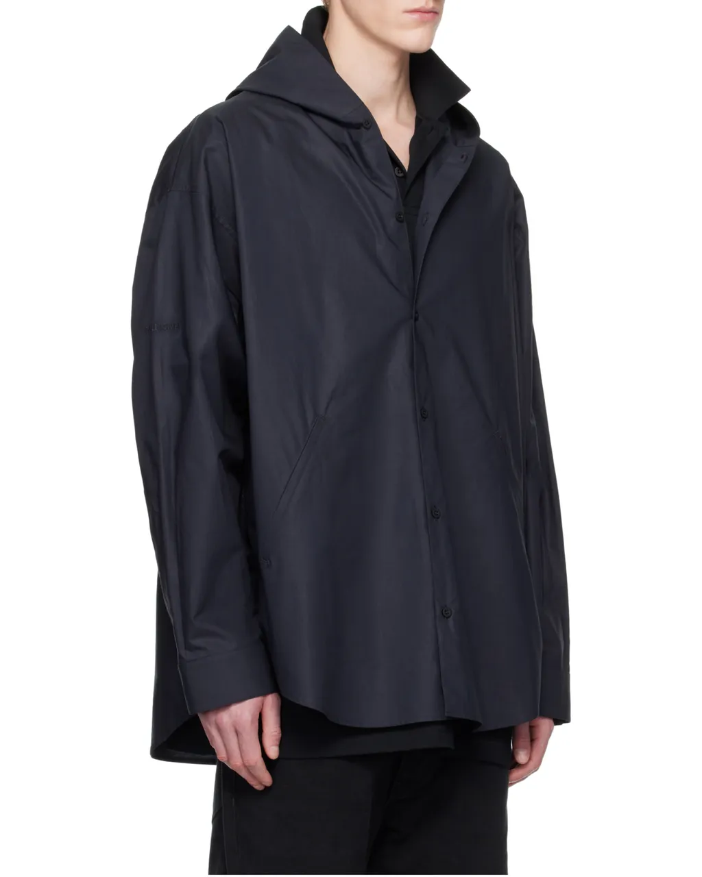 Hooded Oversized Shirt
