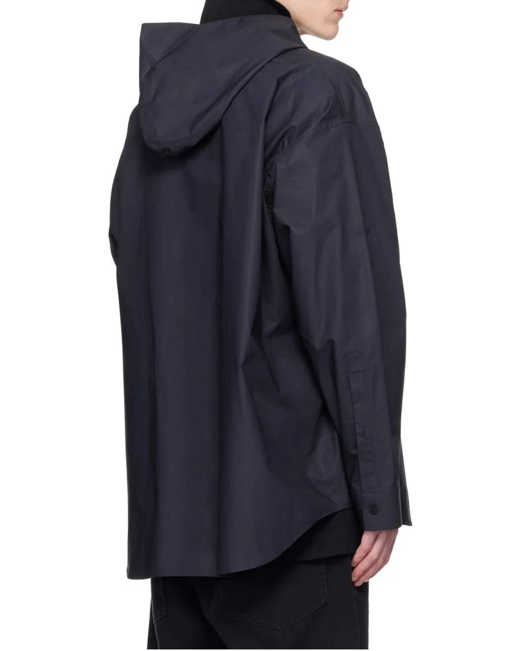 Hooded Oversized Shirt