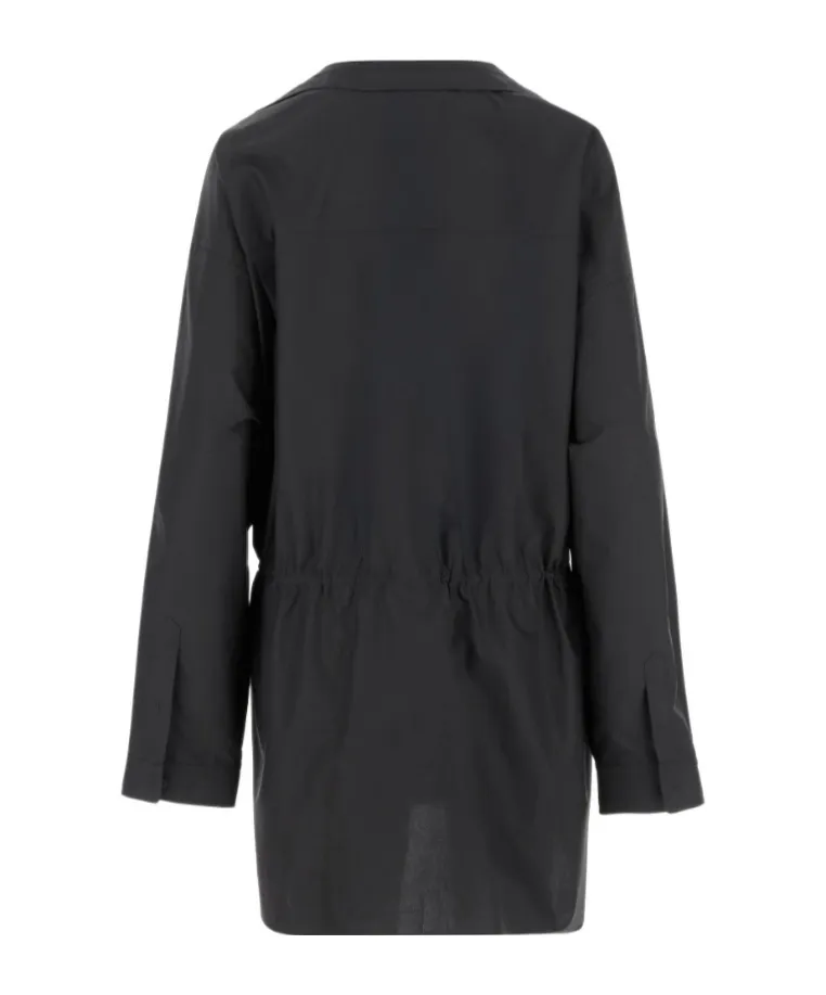 Collared Drawstring Dress