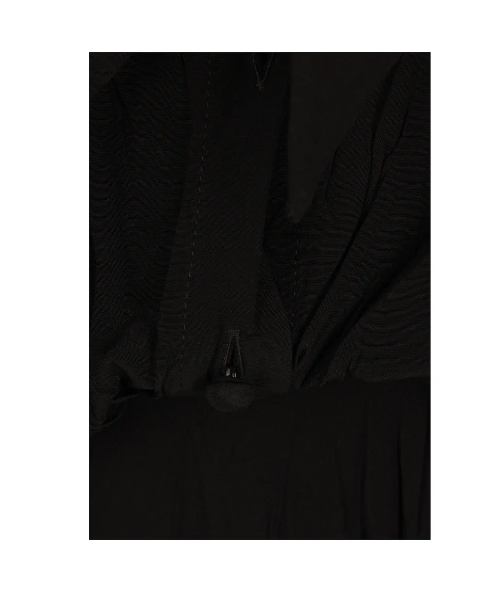 Creased-Effect Midi Dress