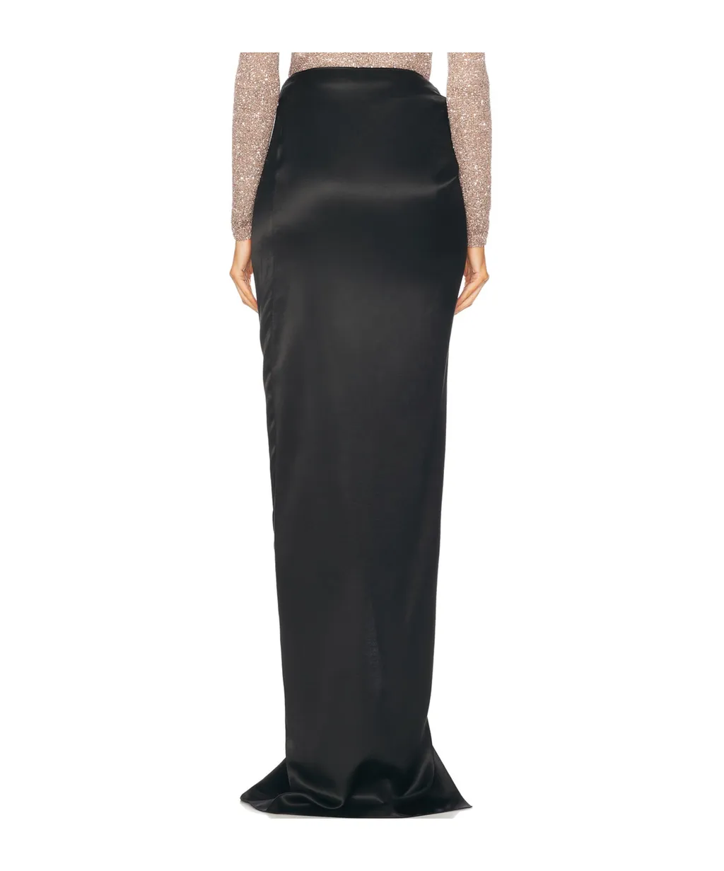 Tie-Detailed Wrap Skirt
