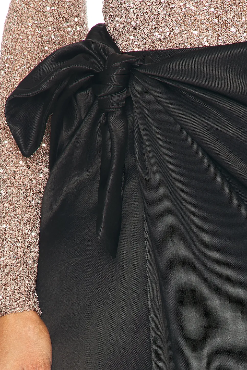Tie-Detailed Wrap Skirt