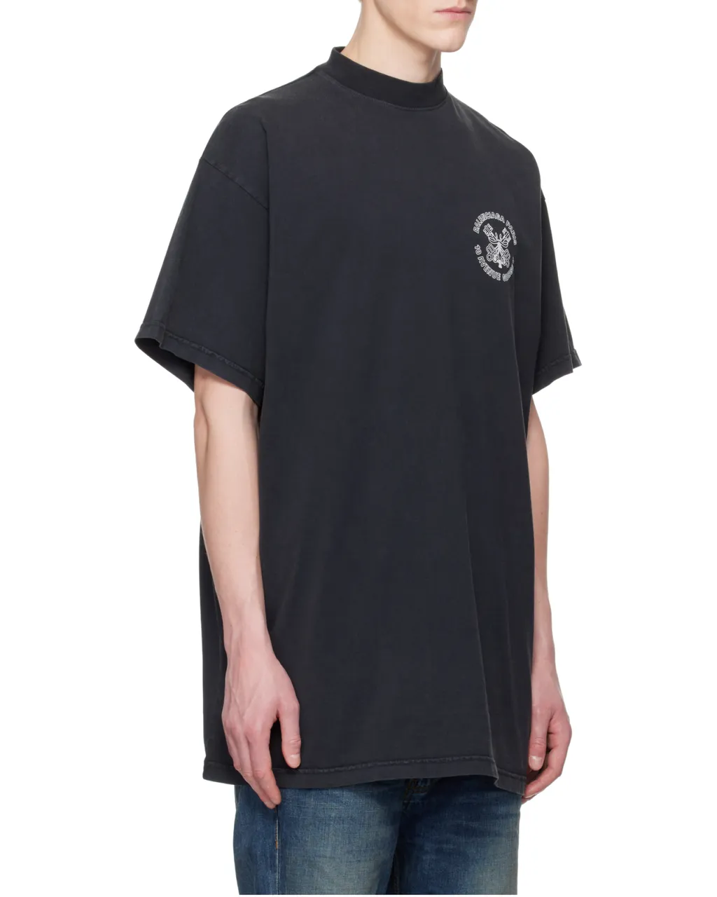 Logo Printed Crewneck T-Shirt