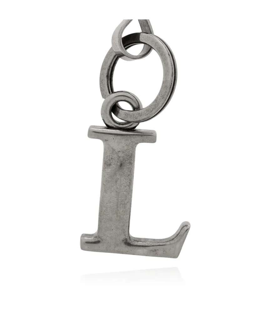 L Chain Keychain