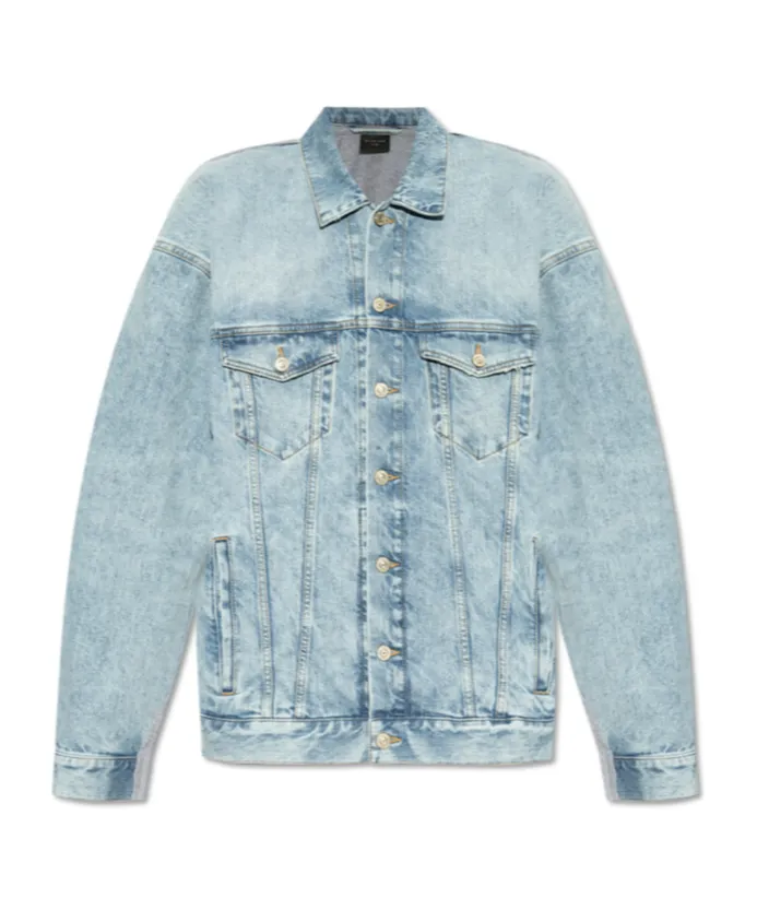 Bb Logo Denim Jacket