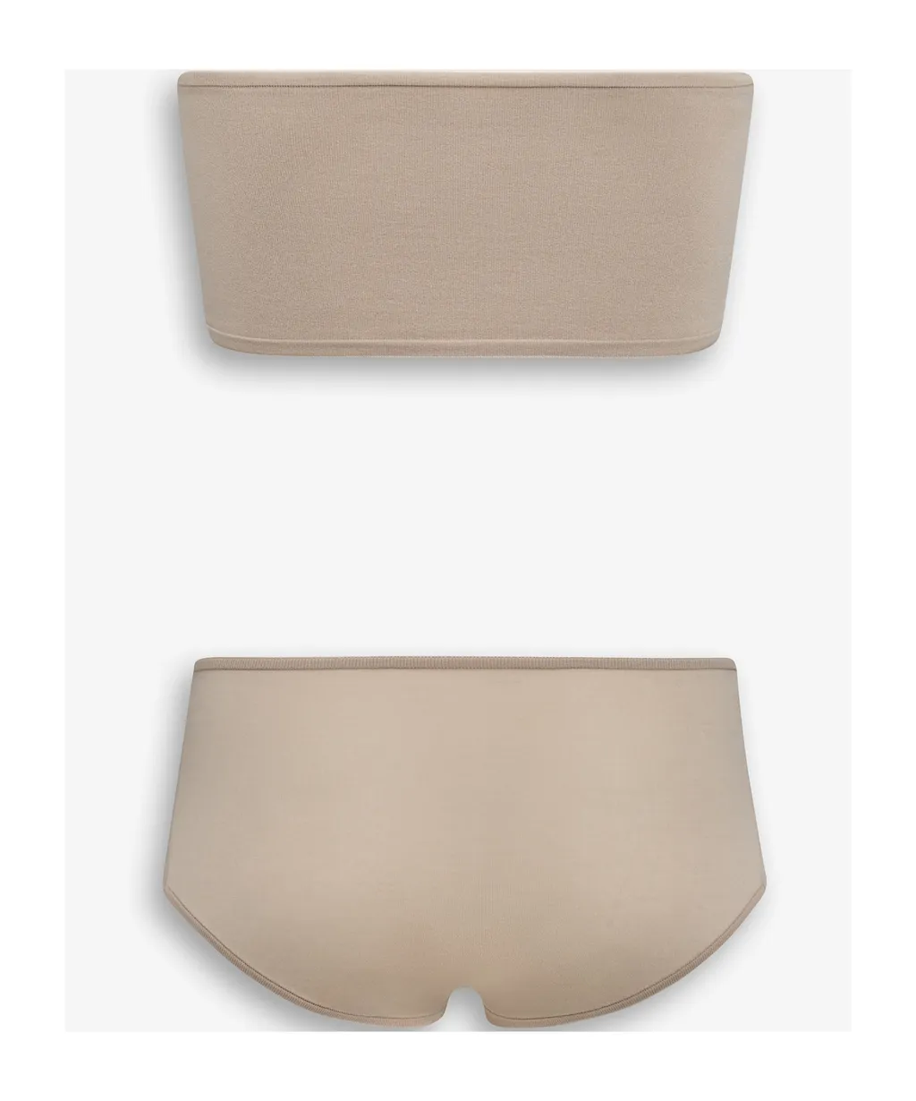 Tube Top Underwear 2-Piece Set