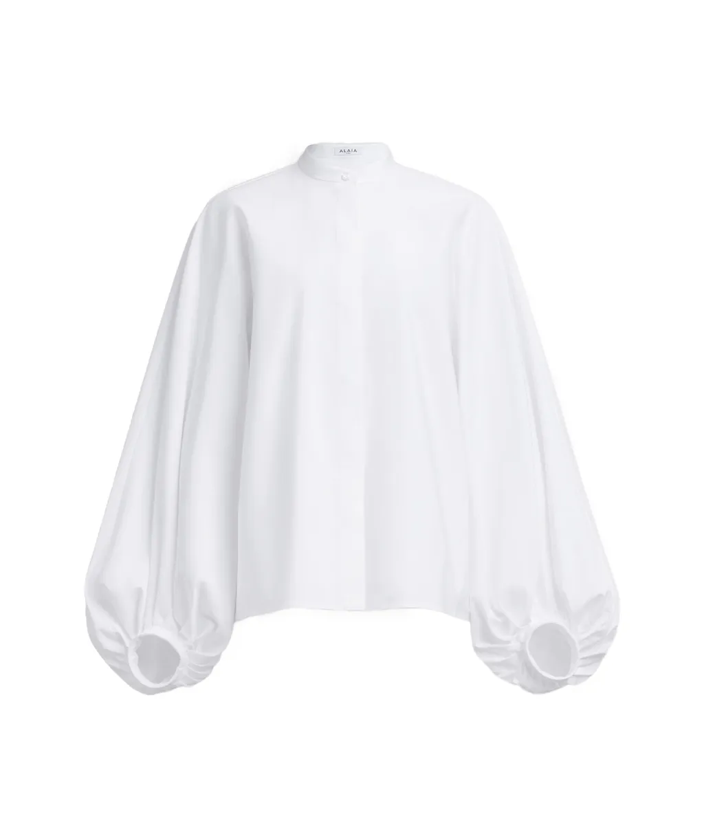 Poplin Balloon Shirt
