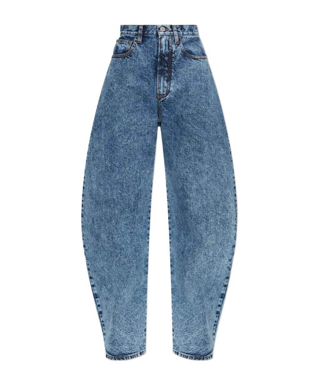 Snow Denim Round Jeans