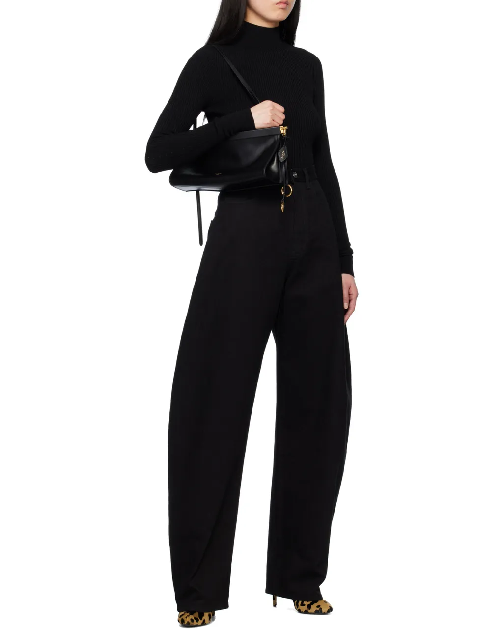 Le Click East West Medium Shoulder Bag