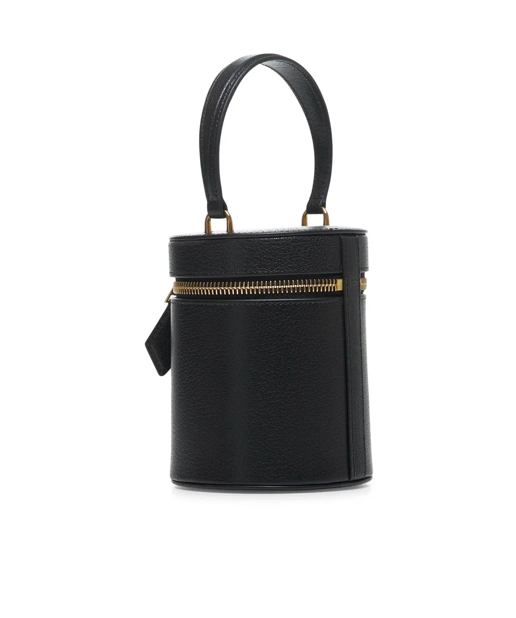 Cylindre Zipped Bucket Bag
